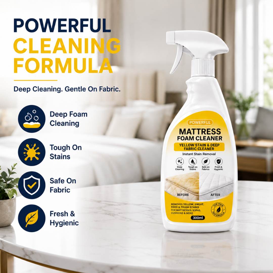 Powerful Mattress Foam Cleaner Buy 1 Get 1 FREE
