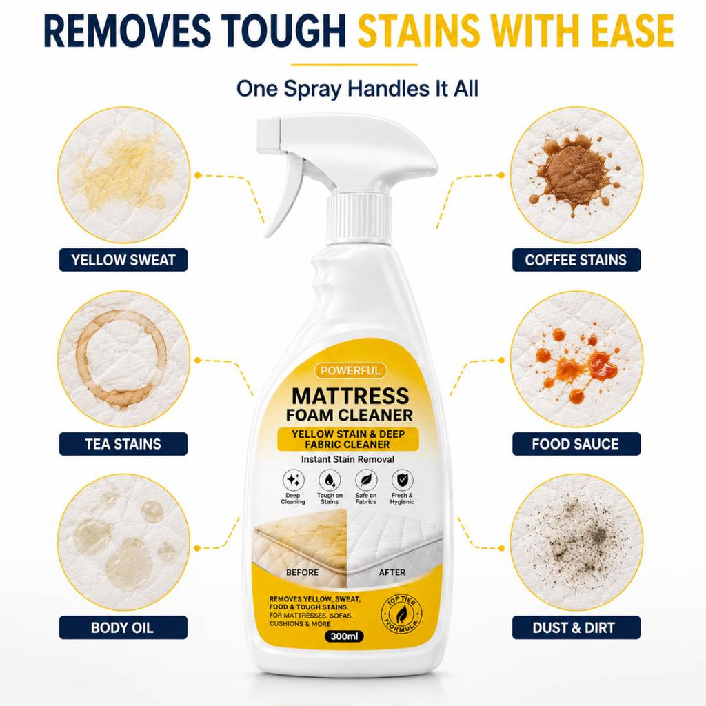 Powerful Mattress Foam Cleaner Buy 1 Get 1 FREE