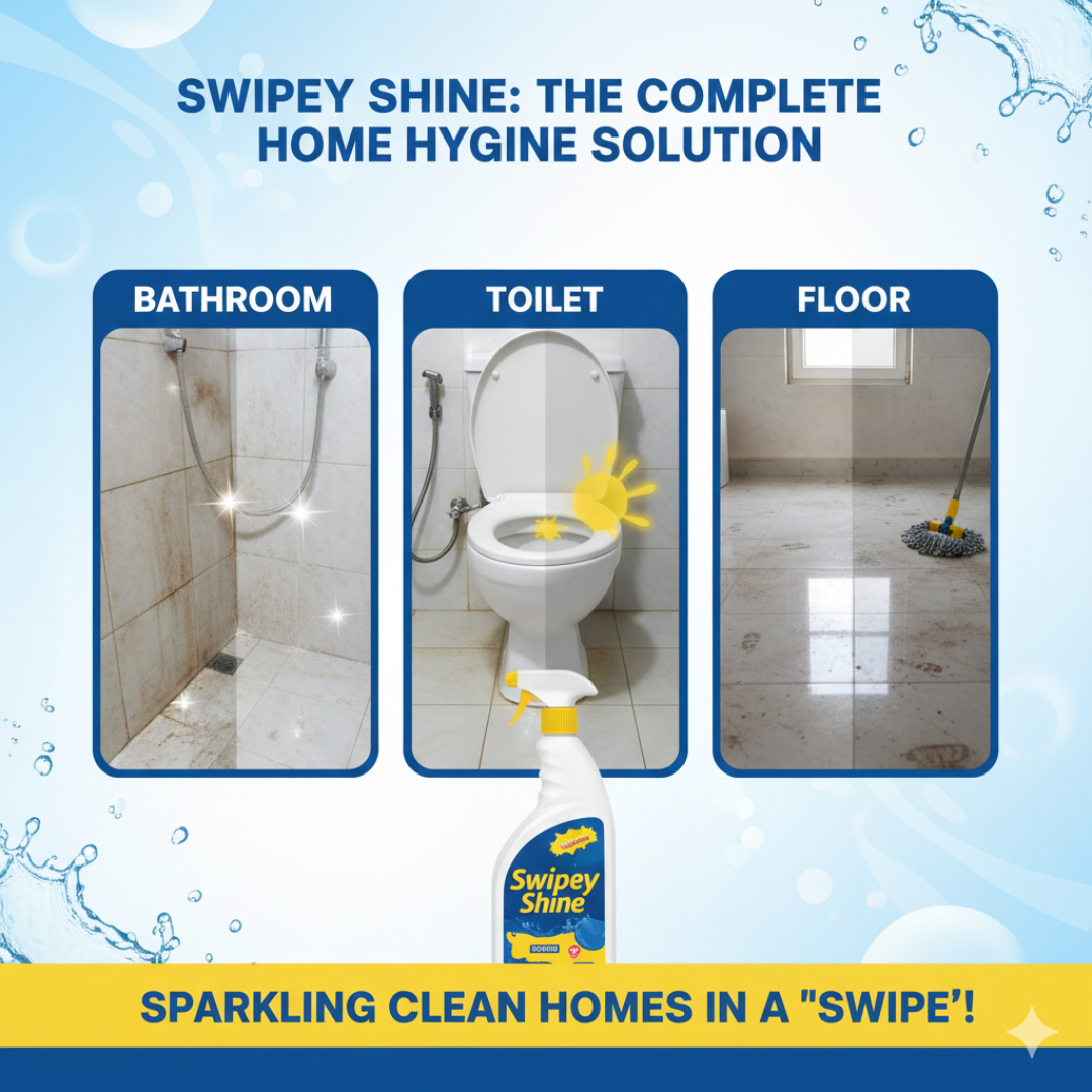 Swipey Shine Toilet and Floor Cleaner Spray | BUY 1 GET 1 FREE
