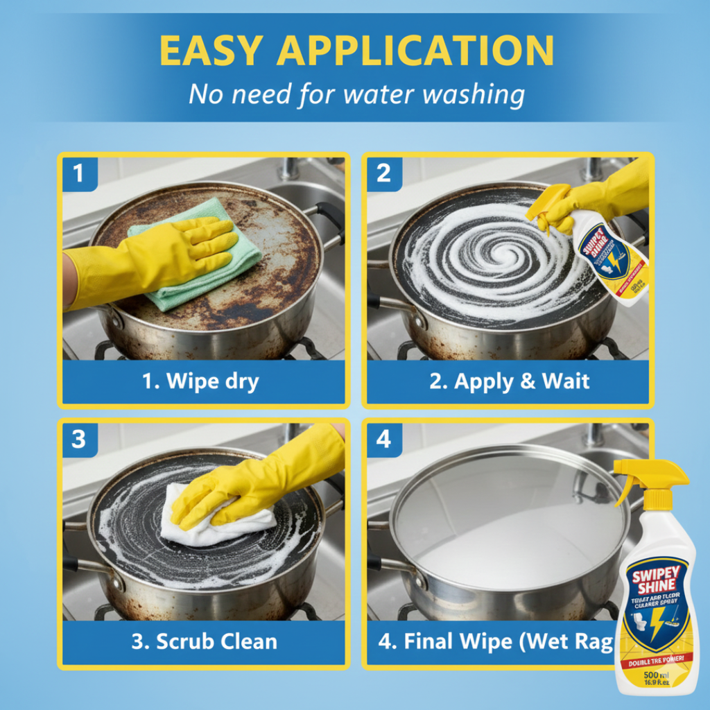 Swipey Shine Toilet and Floor Cleaner Spray | BUY 1 GET 1 FREE